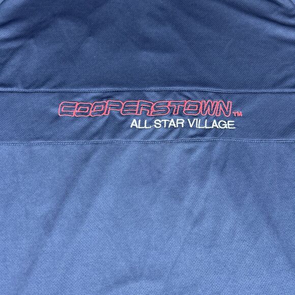 Cooperstown All Star Village Polo Tshirt Adult Large Baseball Sports - Picture 6 of 8